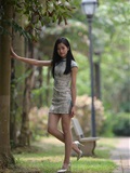 Model: Ning Ning, Green Shade Cheongsam Show(29)